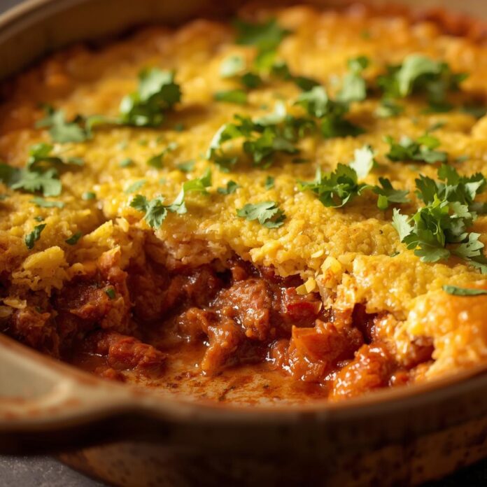 Texas Tamale Pie Casserole