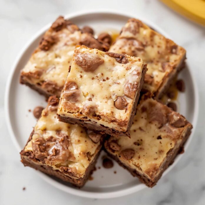 Banana Pudding Brownies