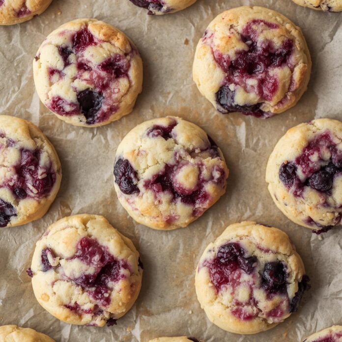 Blueberry Cheesecake Cookies