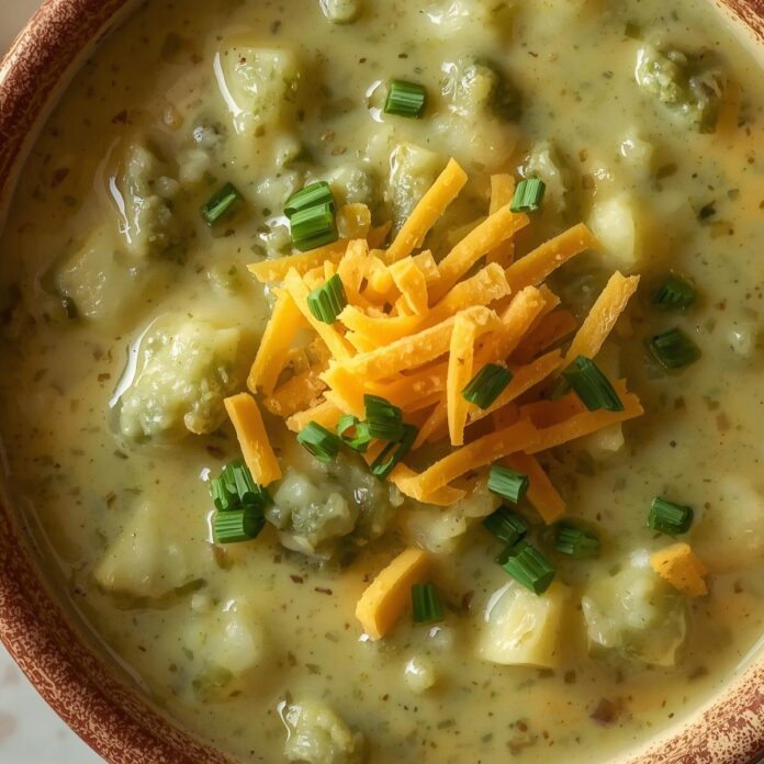 Broccoli Potato Cheese Soup