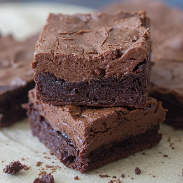 Chocolate Mousse Brownies
