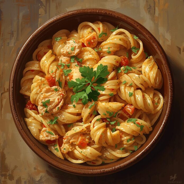 One Pot Cajun Chicken Pasta