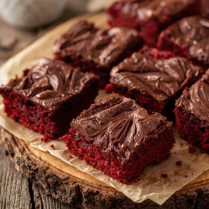 Red Velvet Brownies