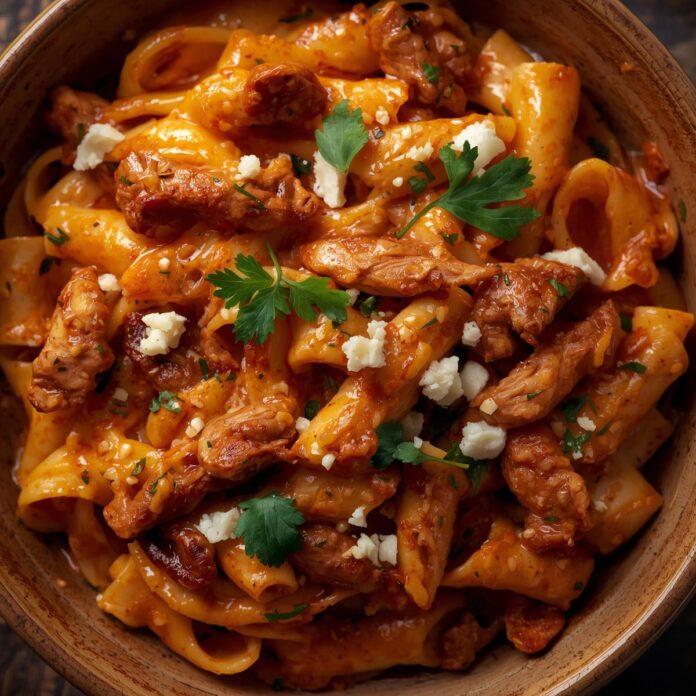 Spicy Chicken Chipotle Pasta