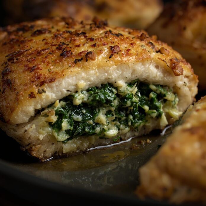 Spinach Stuffed Chicken