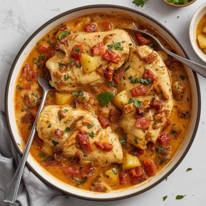 Amazing Creamy Tuscan Chicken