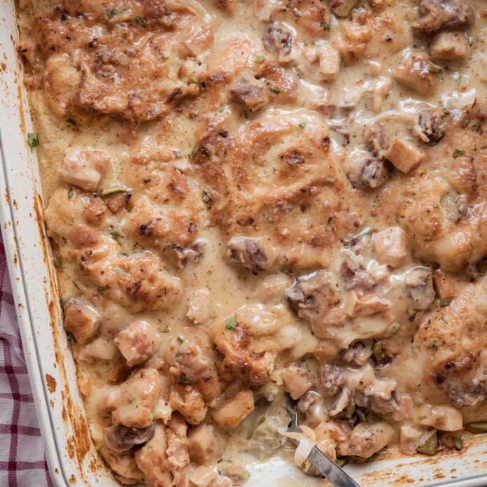 Biscuits and Gravy Casserole