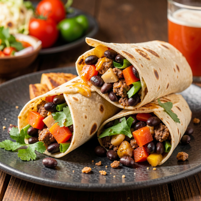 Black Bean Crunch Wrap