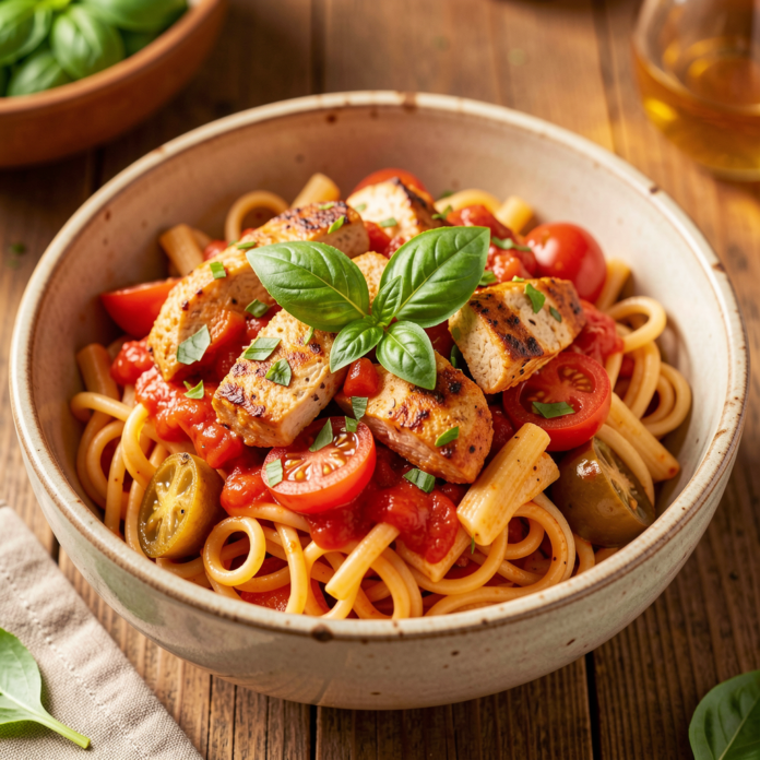 Bruschetta Chicken Pasta