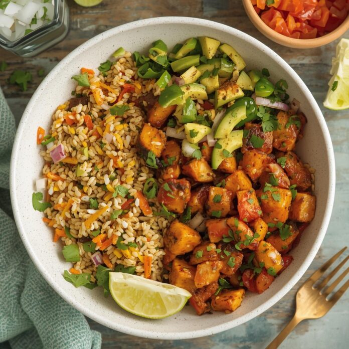 Chicken Fajitas Bowl