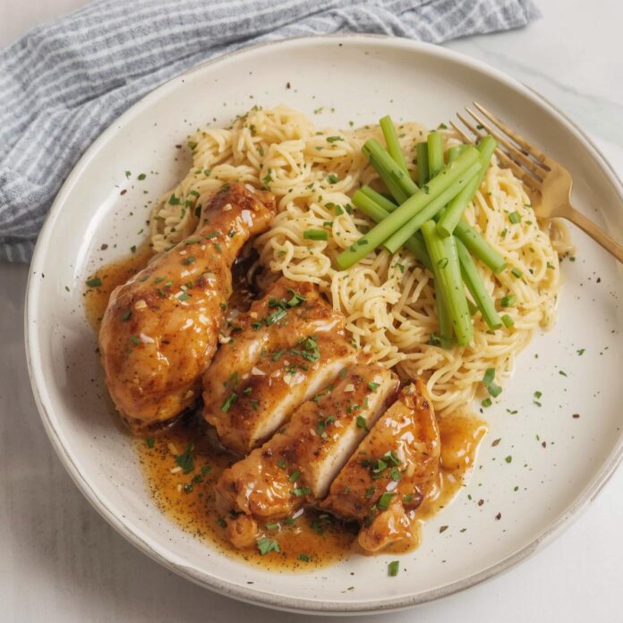 Crock Pot Bourbon Chicken