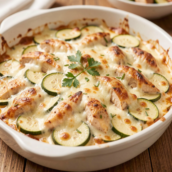 Easy Chicken Zucchini Bake
