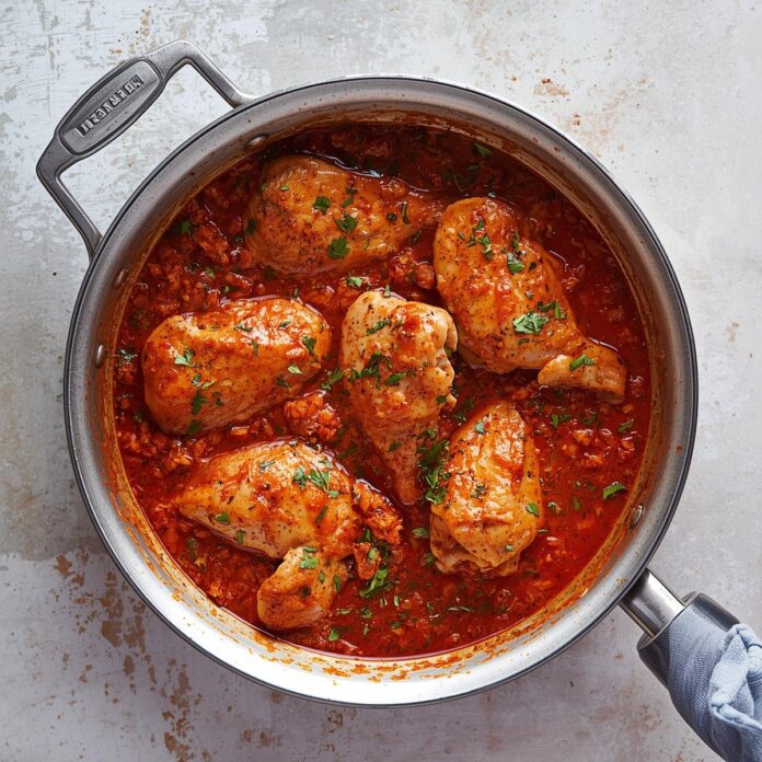 One Pan Paprika Chicken
