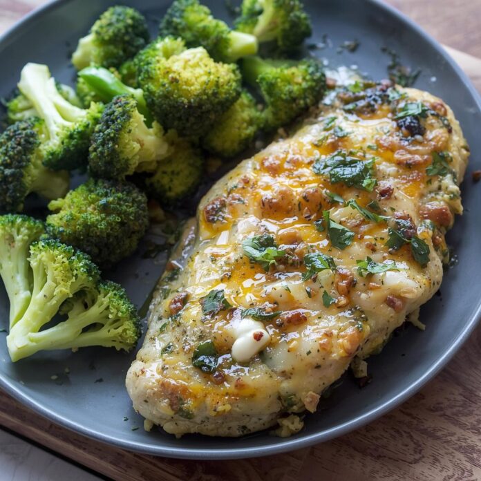 Broccoli Cheese Stuffed Chicken Breast