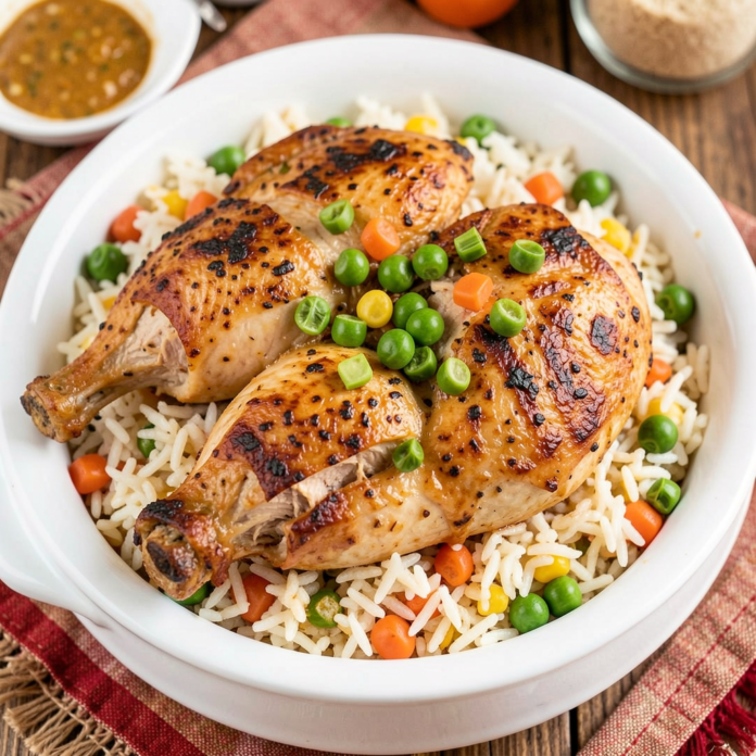 Caribbean Chicken and Rice