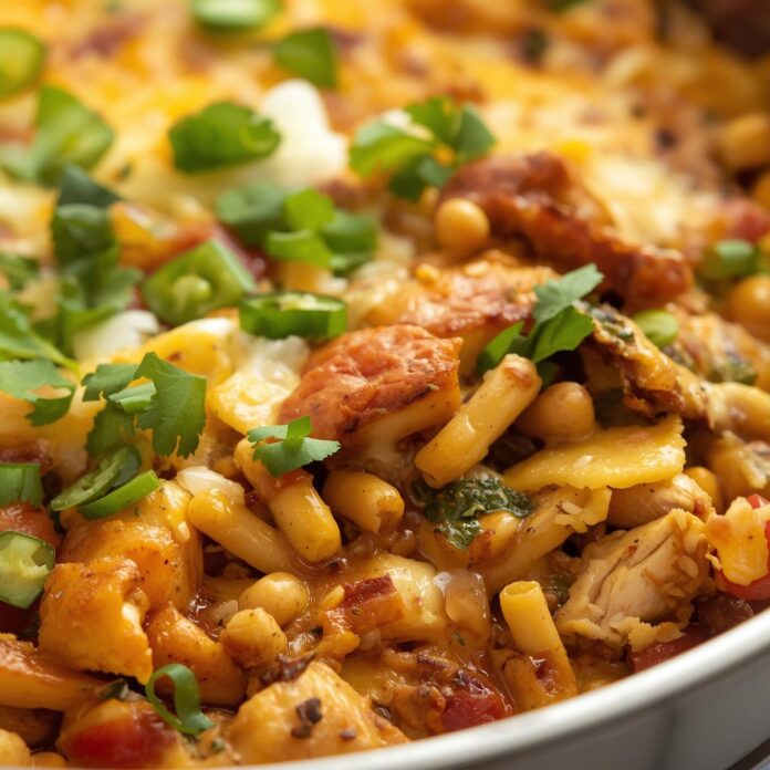 Chicken Burrito Casserole