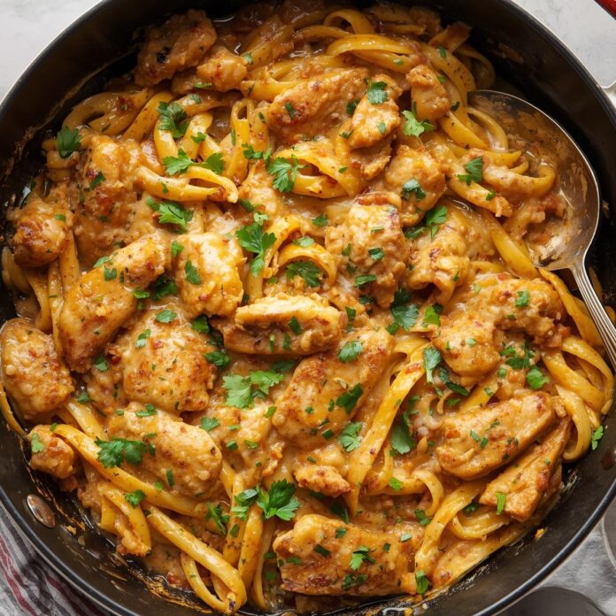 Cowboy Butter Chicken Pasta