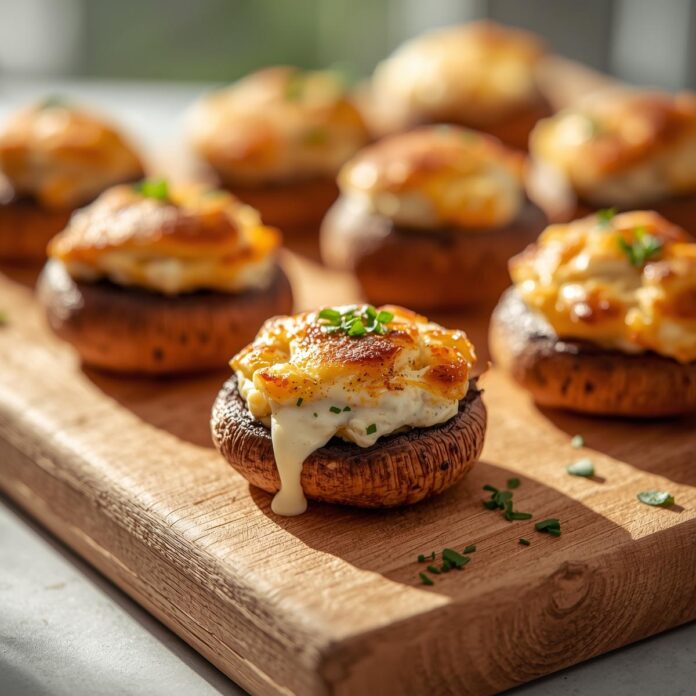 Cream Cheese Stuffed Mushrooms