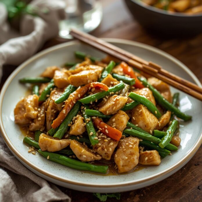 Green Bean Chicken Stir Fry