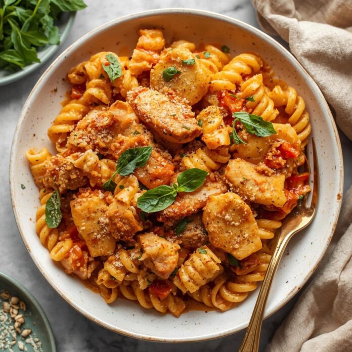 Honey Pepper Chicken Pasta