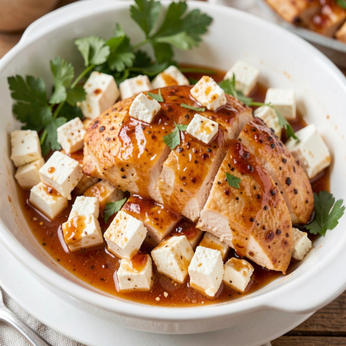 Hot Honey Feta Chicken