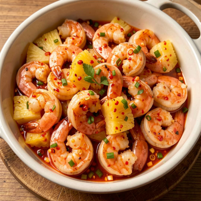 Sweet Chili Pineapple Shrimp