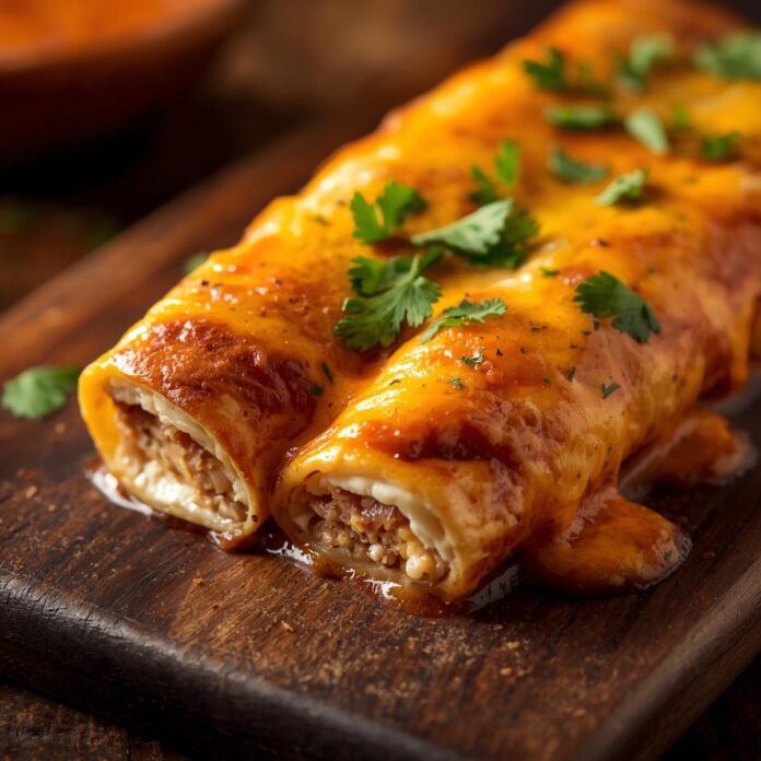 Cheesy Queso Chicken Enchiladas – The Ultimate Family Dinner