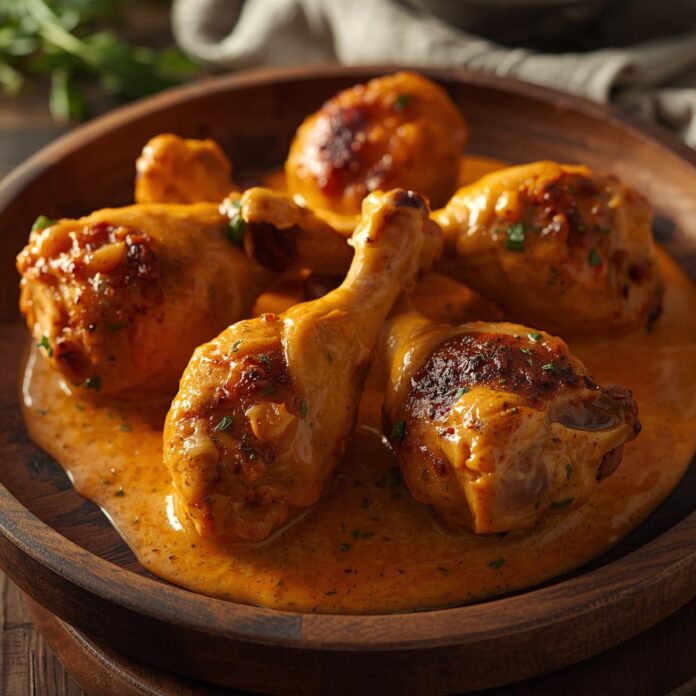 Creamy Paprika Chicken Drumsticks – Rich and Flavorful