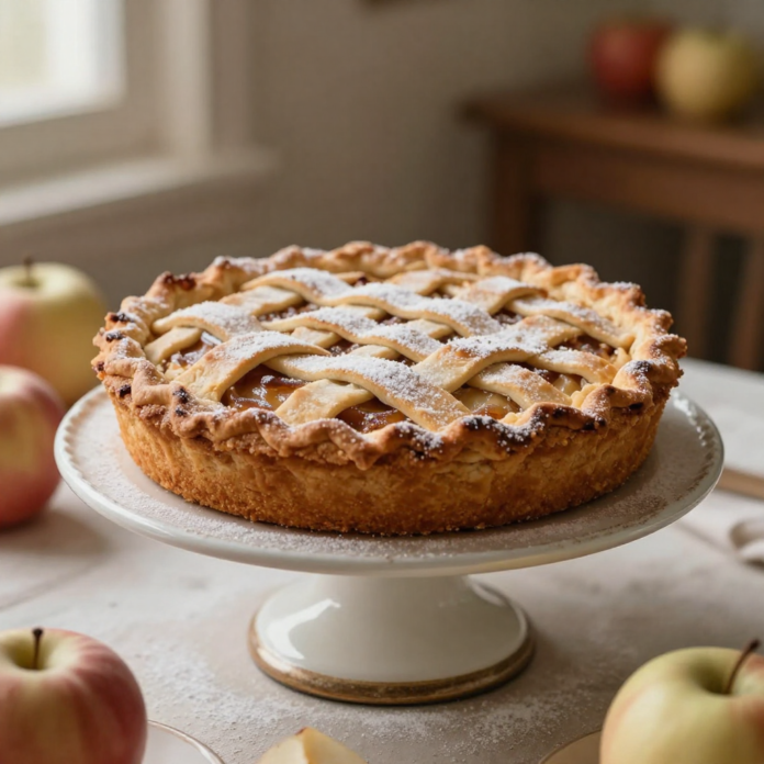 Homemade Apple Pie Cake – Soft and Delicious