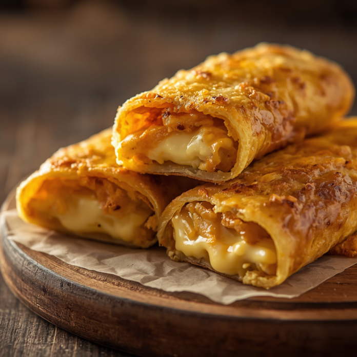 Cheesy Potato Burritos – Crispy Outside, Melty Inside