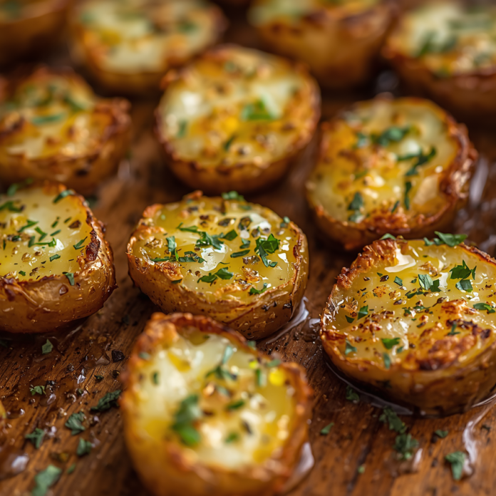 Crispy Garlic Parmesan Smashed Potatoes – Golden and Addictive