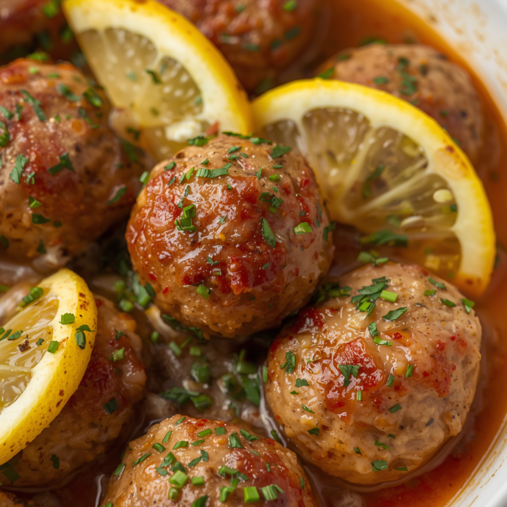 Greek Meatballs in Lemon Sauce – Healthy and Flavorful