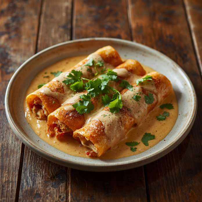 Ranch Chicken Enchiladas