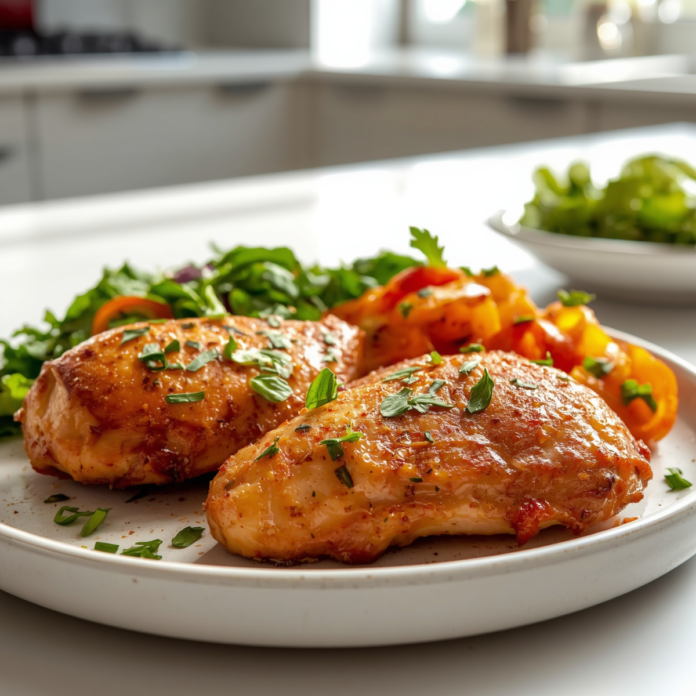 Air Fryer Boneless BBQ Chicken Breast Recipe
