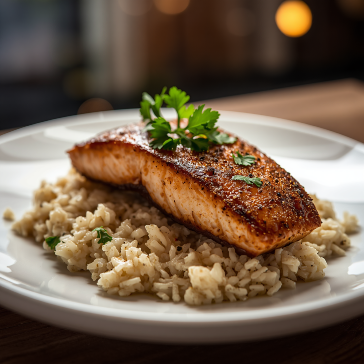 Cajun Salmon Better Than Restaurant Style