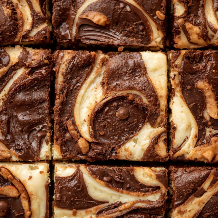 Cheesecake Brownie Bars Fudgy Swirled Heaven