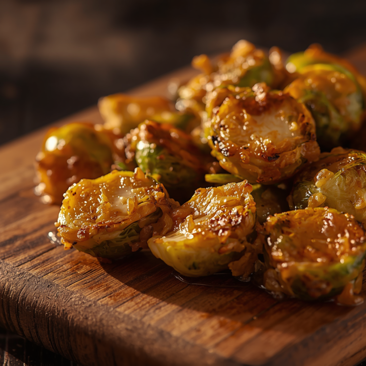 Cheesy Brussels Sprouts Addictive Bite