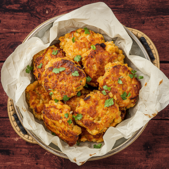 Crispy Chickpea and Sweet Potato Fritters Recipe