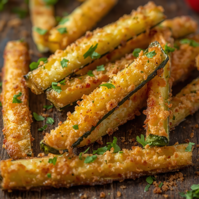 Easy Parmesan Zucchini Fries Recipe