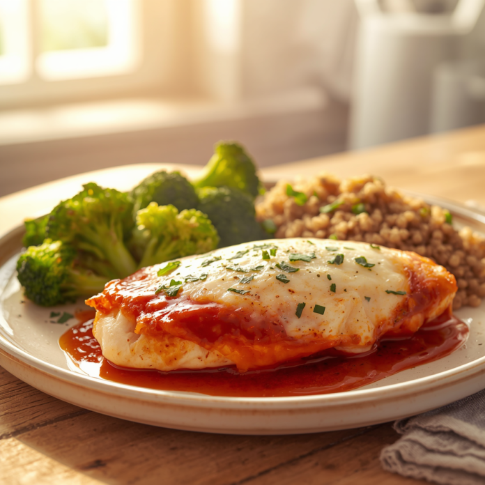 Healthy Baked Chicken Parmesan Recipe