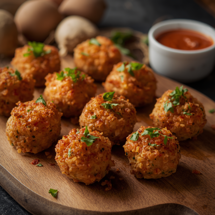 Homemade Crispy Bang Bang Salmon Bites Recipe