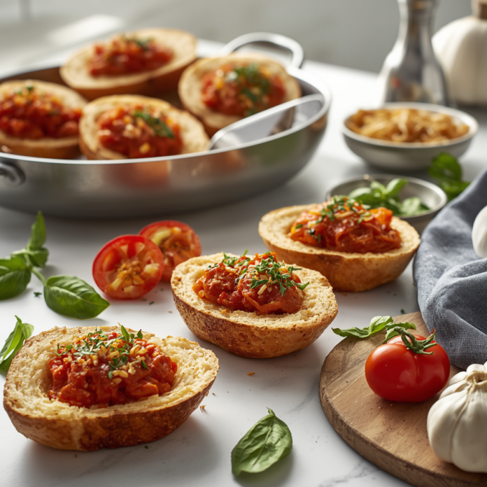 Insanely Good Spaghetti Garlic Bread Bowls Recipe