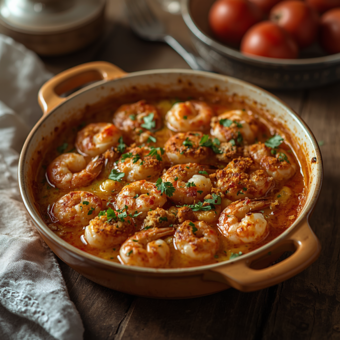 One Pan Shrimp Casserole Recipe Family Favorite