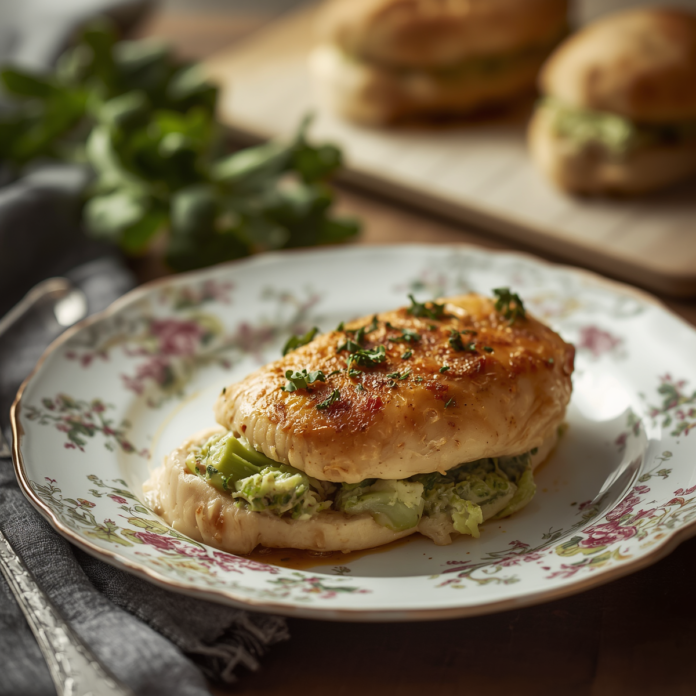 Broccoli Cheese Stuffed Chicken Breast Recipe Family Favorite