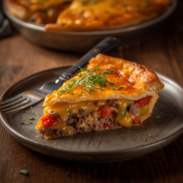 Loaded Cheeseburger Pie Recipe