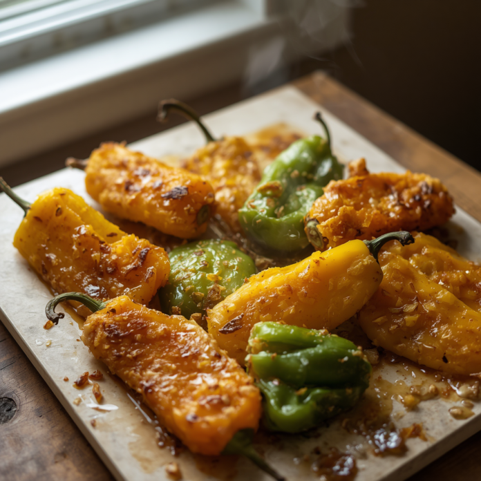Easy Crispy Air Fryer Banana Peppers Recipe