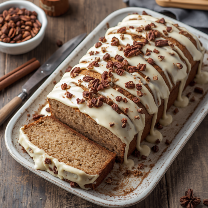 Cinnamon Roll Banana Bread Recipe Cozy Bakery Style