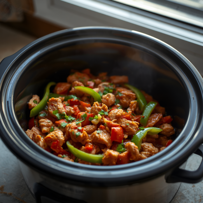 Lazy Dinner Chicken Fajita Crockpot Recipe