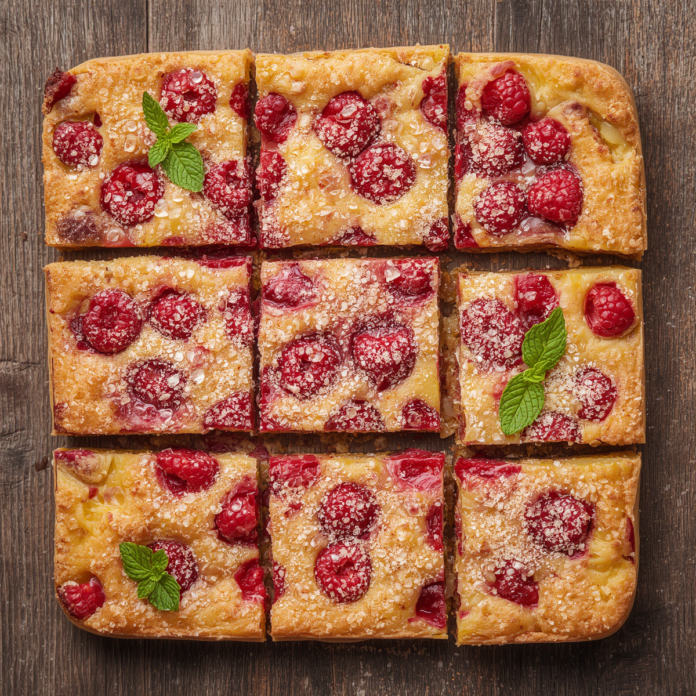 Deliciously Tangy Lemon Raspberry Bars Recipe